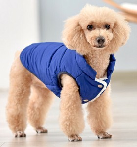 服 ベスト 犬用 加絨 秋冬 厚手 綿服 ペット用品 MBQ3548