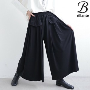フロントタック テープフリンジデザイン モードワイドパンツ 2025新作aw　BRILLANTE東京（200922）