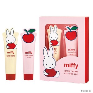 【miffy】ミッフィー フォーユーハンドクリームセット りんご&フルーツオ・レの香り プチギフト