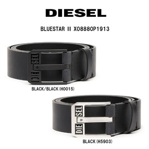 DIESEL(ディーゼル)ベルト ロゴ カジュアル ストリート レザー 革 メンズ  調節不可 X08880P1913