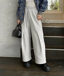 【2025秋冬新作】スウェットパンツ ワイド 裏毛 パラコード レディース