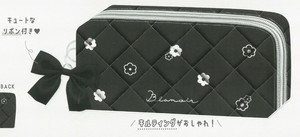 【2025年秋冬新作予約】【新学期】【ブラノワール】ツインファスナーペンケース　quilting eclat