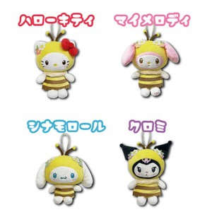 【サンリオキャラクターズ】『マスコットポーチ ミツバチ』＜全4種＞