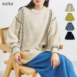 Sweater/Knitwear Blanket Knit Pullover Multi-colored Stitch
