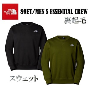 THE NORTH FACE(ザノースフェイス) スウェット 裏起毛 89ET/MEN S ESSENTIAL CREW