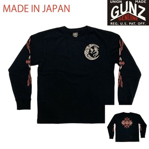 GUNZ 30,S NATIVE PATTERN CUSTOM LONG SLEEVE TEE (長袖Tシャツ)