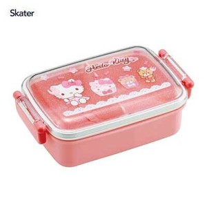 便当盒 Hello Kitty凯蒂猫 洗碗机对应 Sanrio三丽鸥 便当盒 Skater 450ml