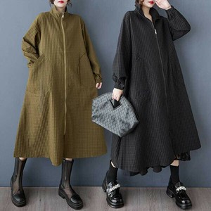 洋装/连衣裙 Design 前拉链 新商品 A字