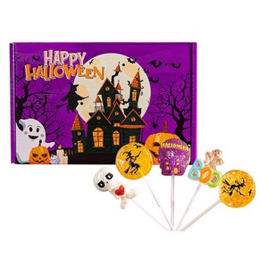 ハッピーハロウィンロリポッフ 詰め合わせ ハロウィン限定 個包装 棒付きキャンディお菓子くばり