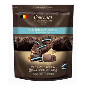 BOUCHARD ミルクカラメル シーソルト 910g ベルギー産プレミアムチョコレート
