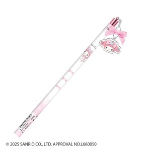 【先行受注】チャーム付きえんぴつ2B るんるんリボン サンリオキャラクターズ 予約〆10/8