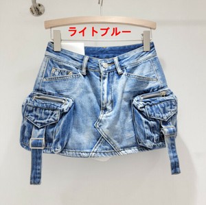 スカート デニム 無地 快適 レディース ファッション MBQ3575