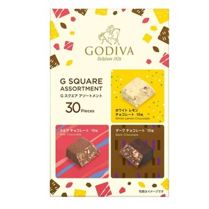 ゴディバ G-スクエア アソートメント 30個 3種  日本製 ギフト ハロウィン