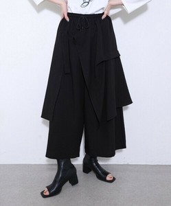 ラップデザイン ワイドパンツ 《セットアップ可》2025aw BRILLANTE東京（200505,200506）