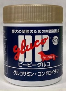 ［新］BPグルコ（グルコサミンコンドロイチン犬用） 200g