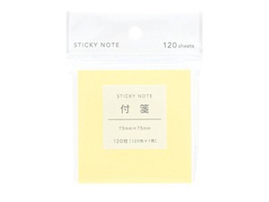 【ベーシックなふせん】FIT MEMO 付箋 120枚