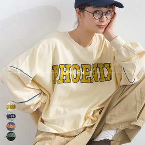 280g裏毛 PHOENIX ロゴ刺繍 袖部分裏使い プルオーバー スウェット【2025秋冬新作】