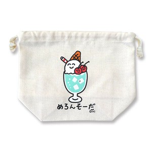 （取り寄せ品）ｷﾝﾁｬｸ めろんそーださん (ﾍｯﾀﾞｰ付き) !　おえかきさん　小物入れ　オクタニ