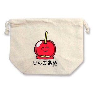 （取り寄せ品）ｷﾝﾁｬｸ りんごあめさん (ﾍｯﾀﾞｰ付き) !　おえかきさん　小物入れ　オクタニ