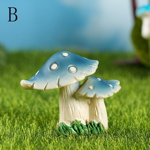 ミニ キノコ 微景観  置物 樹脂  WCMA771