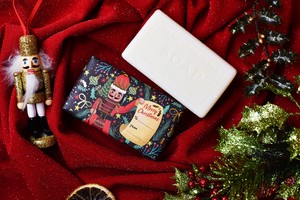【限定販売】THE ENGLISH SOAP COMPANY Christmas COLLECTION Soap ソープ Nutcracker ナッツクラッカー