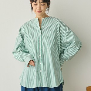 Button Shirt/Blouse Colored Stripe