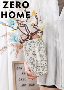 伝統風陶器 復古花瓶 ドライフラワー専用 インテリアアクセサリー