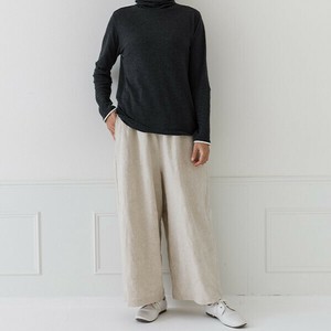 长裤 花朵 2025年 CREA DELICE 腰部 雅卡尔织布 秋冬新品 宽版裤