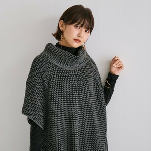 チュニック レディース ワンピース ニットチュニック オフタートル  Aライン オーバーサイズ 23606