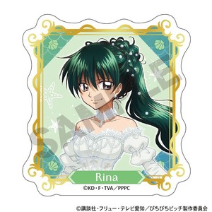 ★予約特典 3％OFF★　ぴちぴちピッチ　アクリルクリップ　洞院 リナ/パールドレス