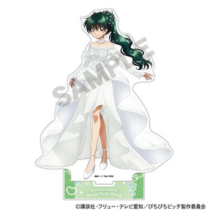 ★予約特典 3％OFF★　ぴちぴちピッチ　アクリルスタンド　洞院 リナ/パールドレス