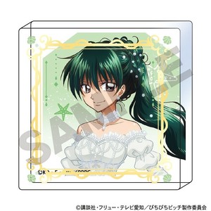 ★予約特典 3％OFF★　ぴちぴちピッチ　アクリルブロック　洞院 リナ/パールドレス