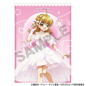 ★予約特典 3％OFF★　ぴちぴちピッチ　シングルクリアファイル　七海 るちあ/パールドレス