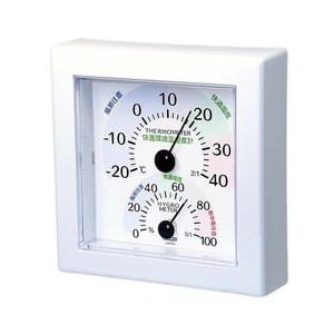 CRECER クレセル 快適環境温湿度計 TR-100W