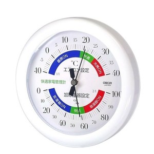 CRECER クレセル 温湿度計CRECER(快適家電管理計) TR-130W
