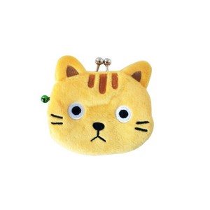 のあぷらす　ノア+ ぬいぐるみがま口 茶トラ　NF851