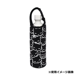 ぎゅうぎゅうプーちゃん ペットボトルケース ブラック P208298-15
