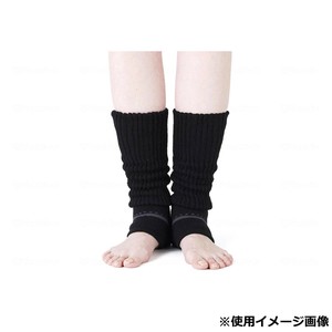 岡本 まるでこたつレッグウォーマー ブラック フリー 533-992-99-90 214010
