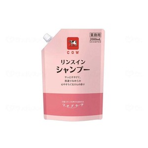 牛乳石鹸共進社 カウブランド ツナグケア リンスインシャンプー 本 2000ml F0150011 175702