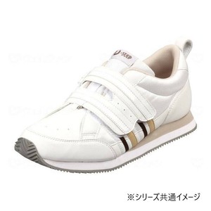 ムーンスター Vステップ 06-7E ホワイト 右28.0cm 06-7EL R右 221123