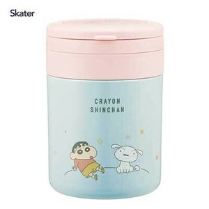 Bento Box Crayon Shin-chan Heat & Cold Insulation Pastel Foldable Skater Antibacterial