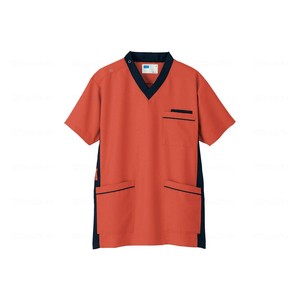 自重堂 WHISEL 男女兼用スクラブ WH11685 コーラルピンク L WH11685 200004