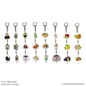 かえるのピクルス　つながる3連キーホルダー(全8種)/BOX かえるのピクルス
