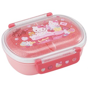 【公式】 ふわっとフタタイトランチボックス小判 【ハローキティ Fancy Snacks Sweets】 スケーター