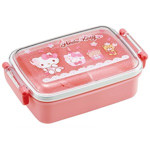 【公式】 ふわっとフタタイトランチボックス角型 【ハローキティ Fancy Snacks Sweets】 スケーター