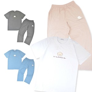 いしよわちゃん 上下セット プリント 半袖 Tシャツ トップス ロングパンツ セットアップ