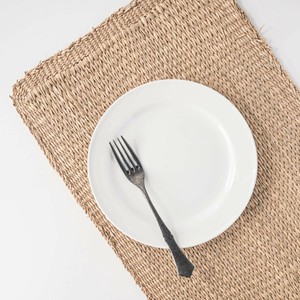 美浓烧 大餐盘/中餐盘 白色 西式餐具 20cm 日本制造