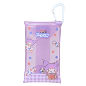 【ポーチ】PEKO×サンリオキャラクターズ マルチクリアケースSサイズ クロミ