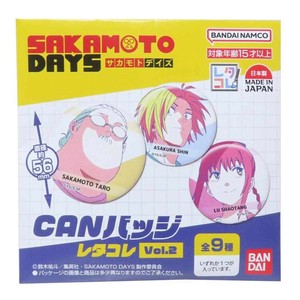 【缶バッジ】SAKAMOTO DAYS CANバッジ レタコレVol.2 全9種の内どれか1個