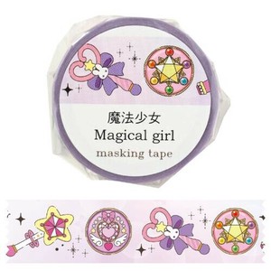 日本製 made in japan マスキングテープ 魔法少女 74661